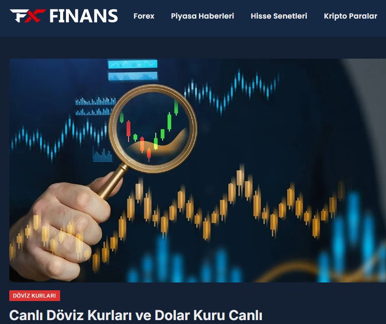Anlık döviz kurları, Anlık Altın kurları, Anlık Borsa, Geleceğin Finans Habercisi-FX Finans
