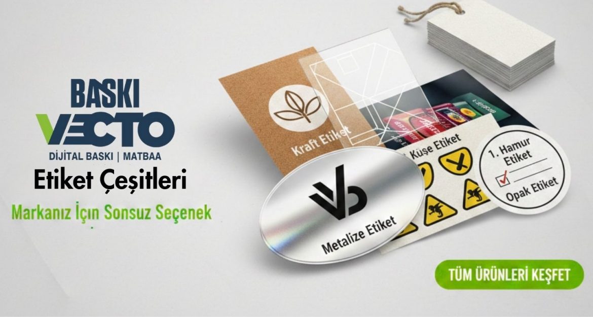 Etiket Teknolojilerinde Dijital Devrim, Vecto Baskı ile Tanışın!