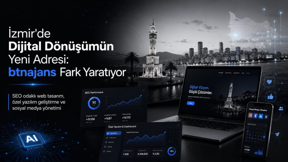 İzmir’de Dijital Dönüşümün Yeni Adresi: btnajans Fark Yaratıyor