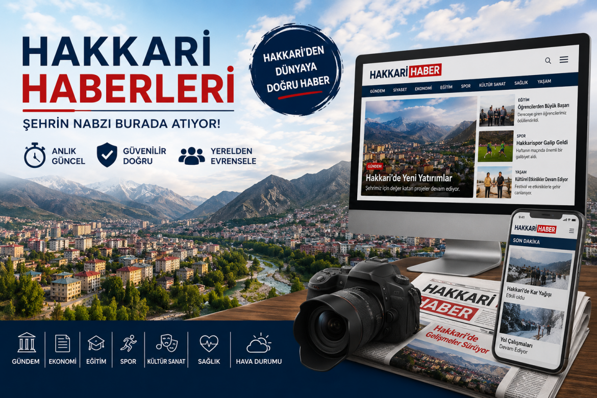 Hakkari Haberleri ile Güncel Bilgiye Ulaşmanın En Kolay Yolu