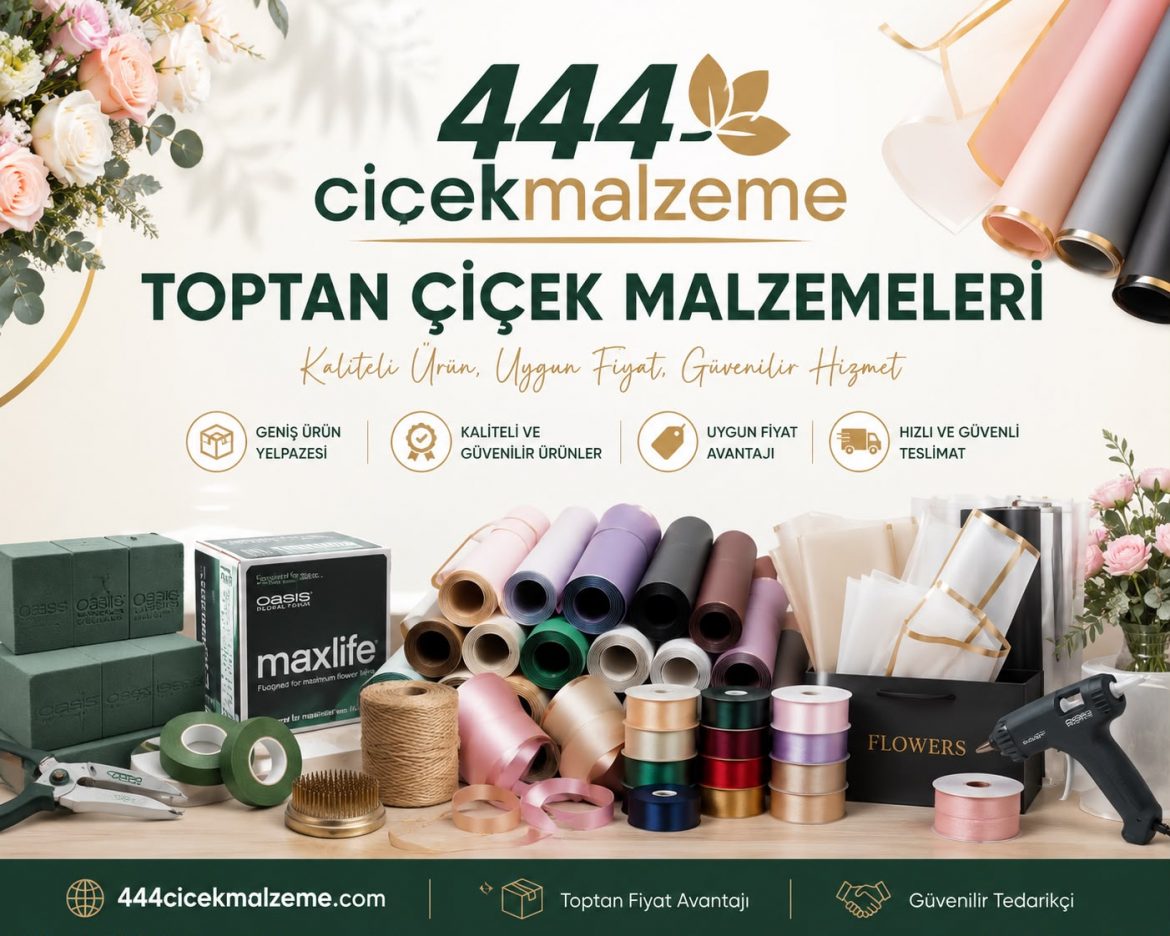 Çiçek Malzemeleri ve Buket Kağıdı Alışverişinde Doğru Adres: