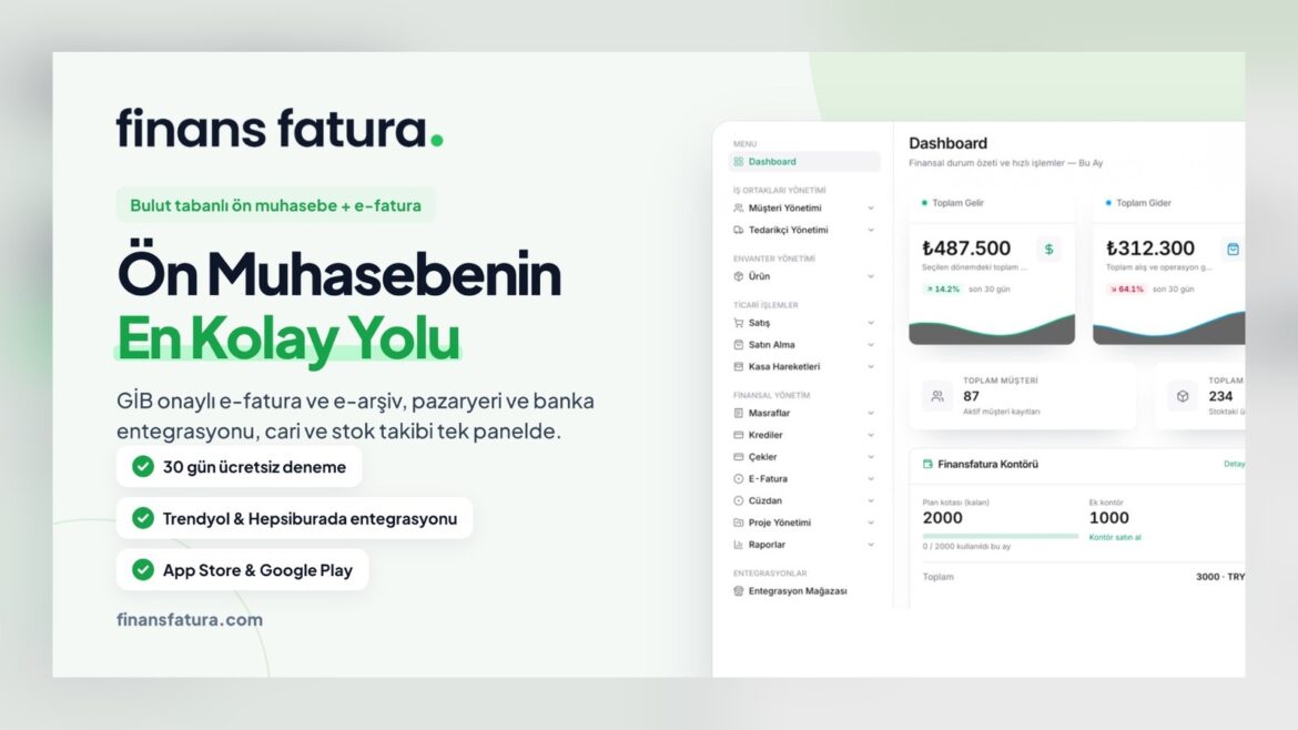 Faturalar Bir Yerde, Cari Excel’de: Ön Muhasebeyi Tek Panele Taşımak